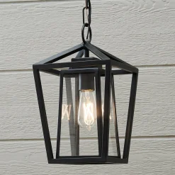 Modern Obelisk Outdoor Pendant - Small