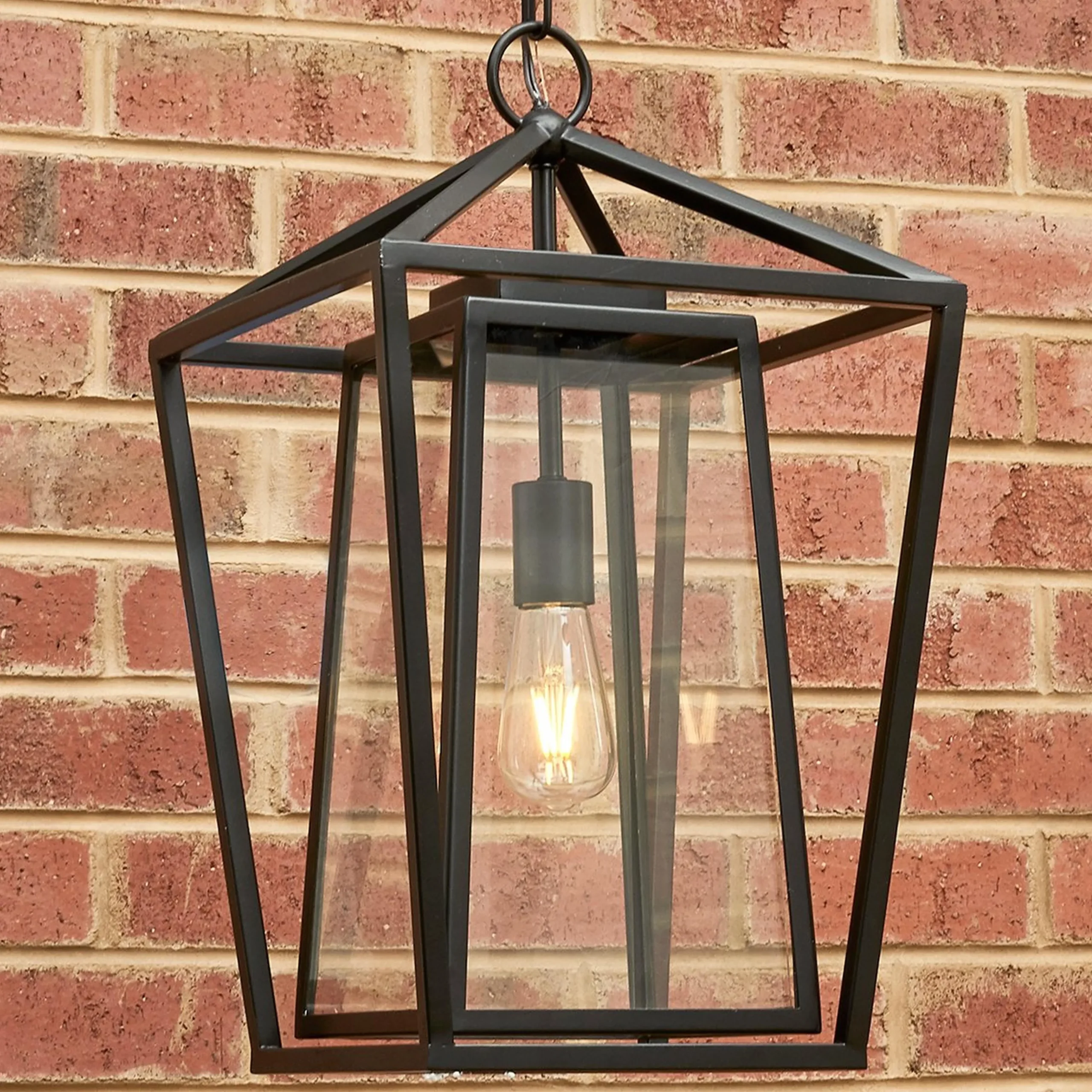 Modern Obelisk Outdoor Pendant - Large