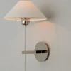 Modern Shaded Rod Sconce