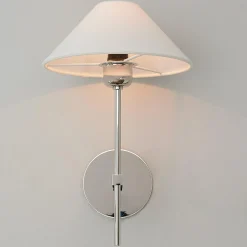 Modern Shaded Rod Sconce