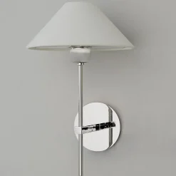 Modern Shaded Rod Sconce