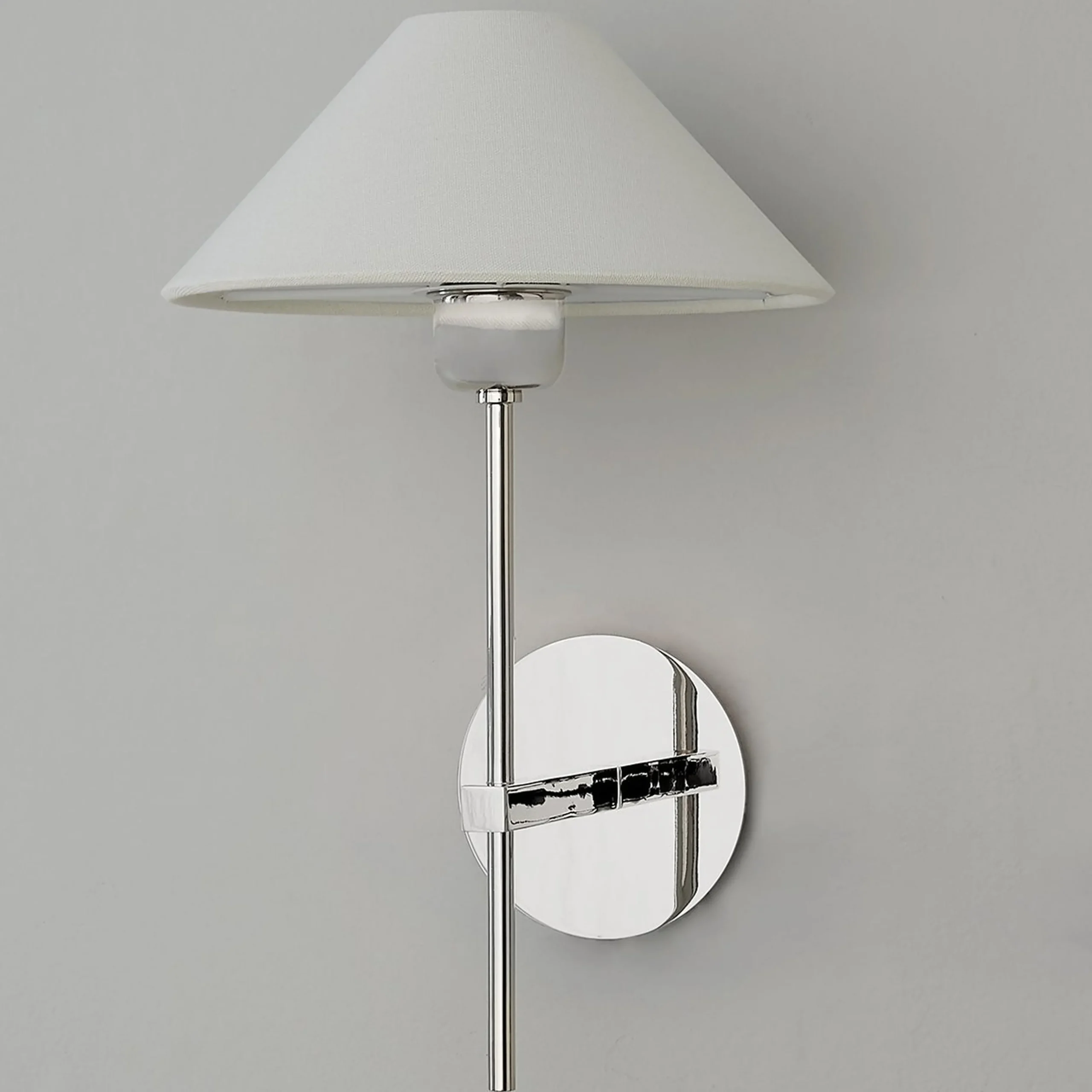 Modern Shaded Rod Sconce