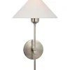 Modern Shaded Rod Sconce