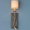 Modern Twisted Twig Sconce