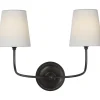 Montclair Rechargeable LED Cordless Sconce - 2 Light