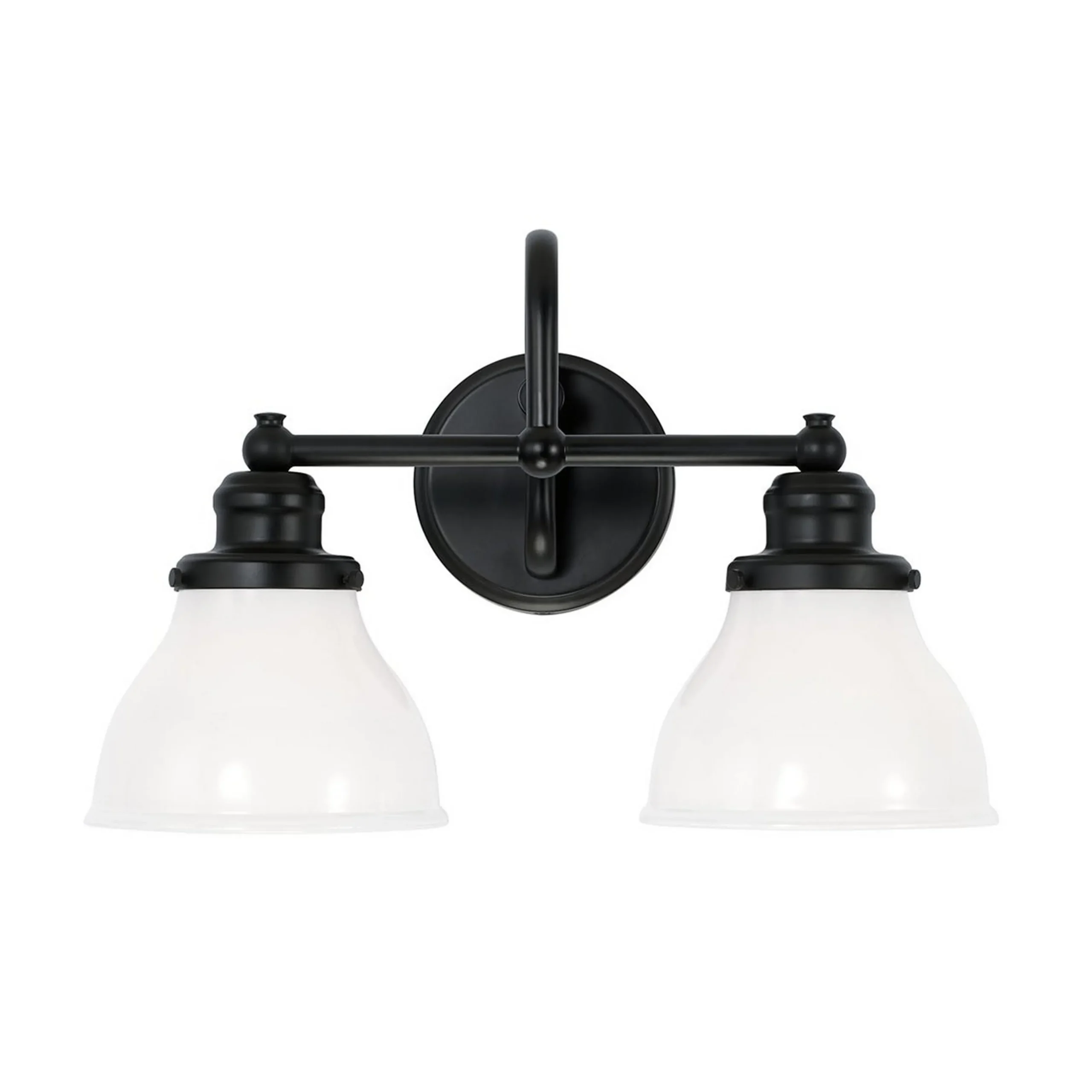 Montpelier Vanity Light - 2 Light - Milk