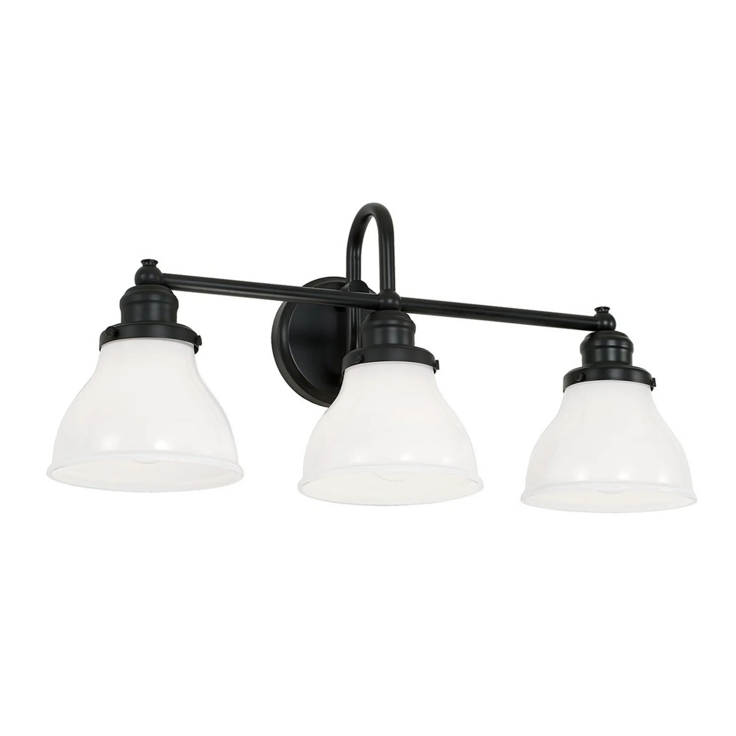 Montpelier Vanity Light - 3 Light - Milk