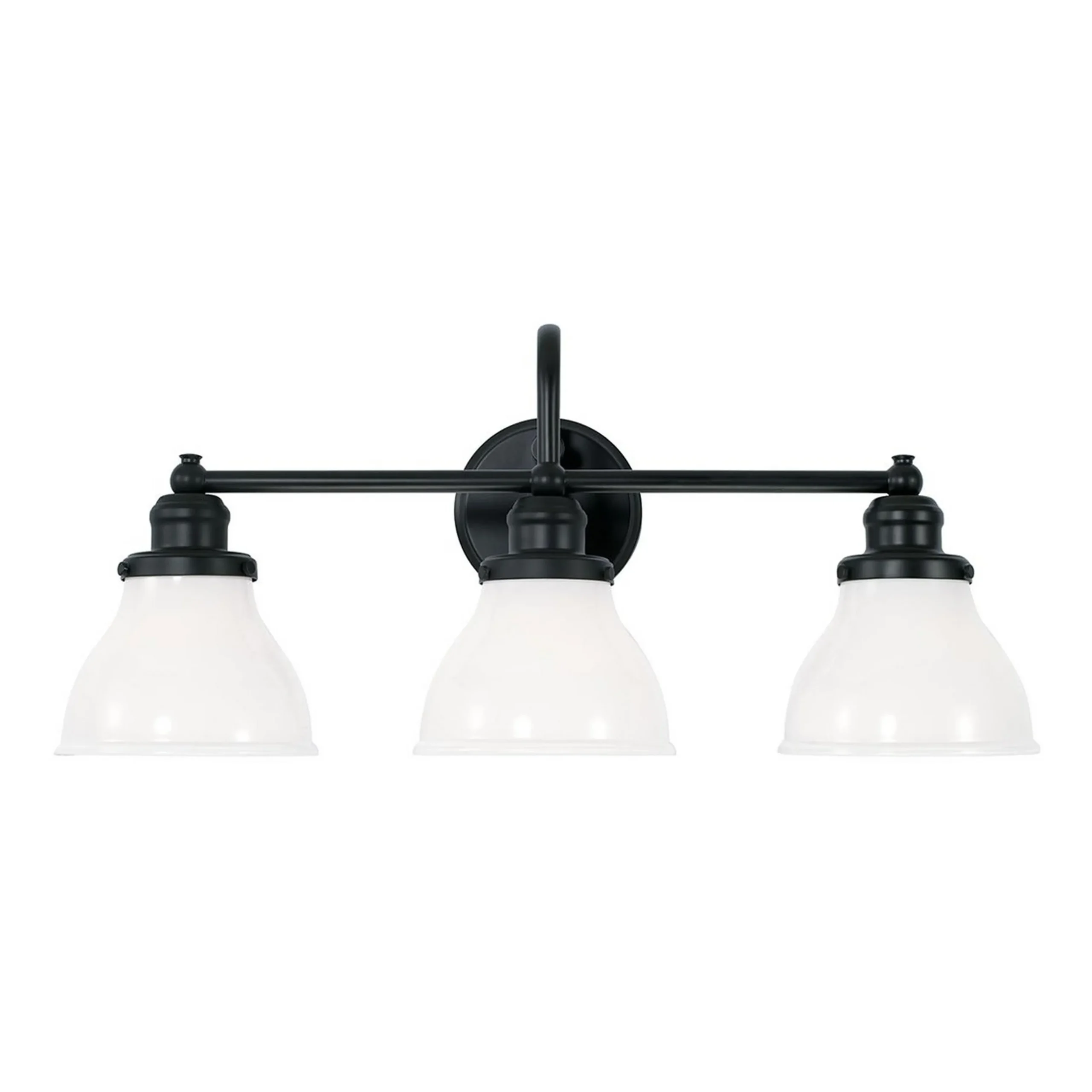 Montpelier Vanity Light - 3 Light - Milk