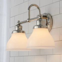 Montpelier Vanity Light - 2 Light - Milk