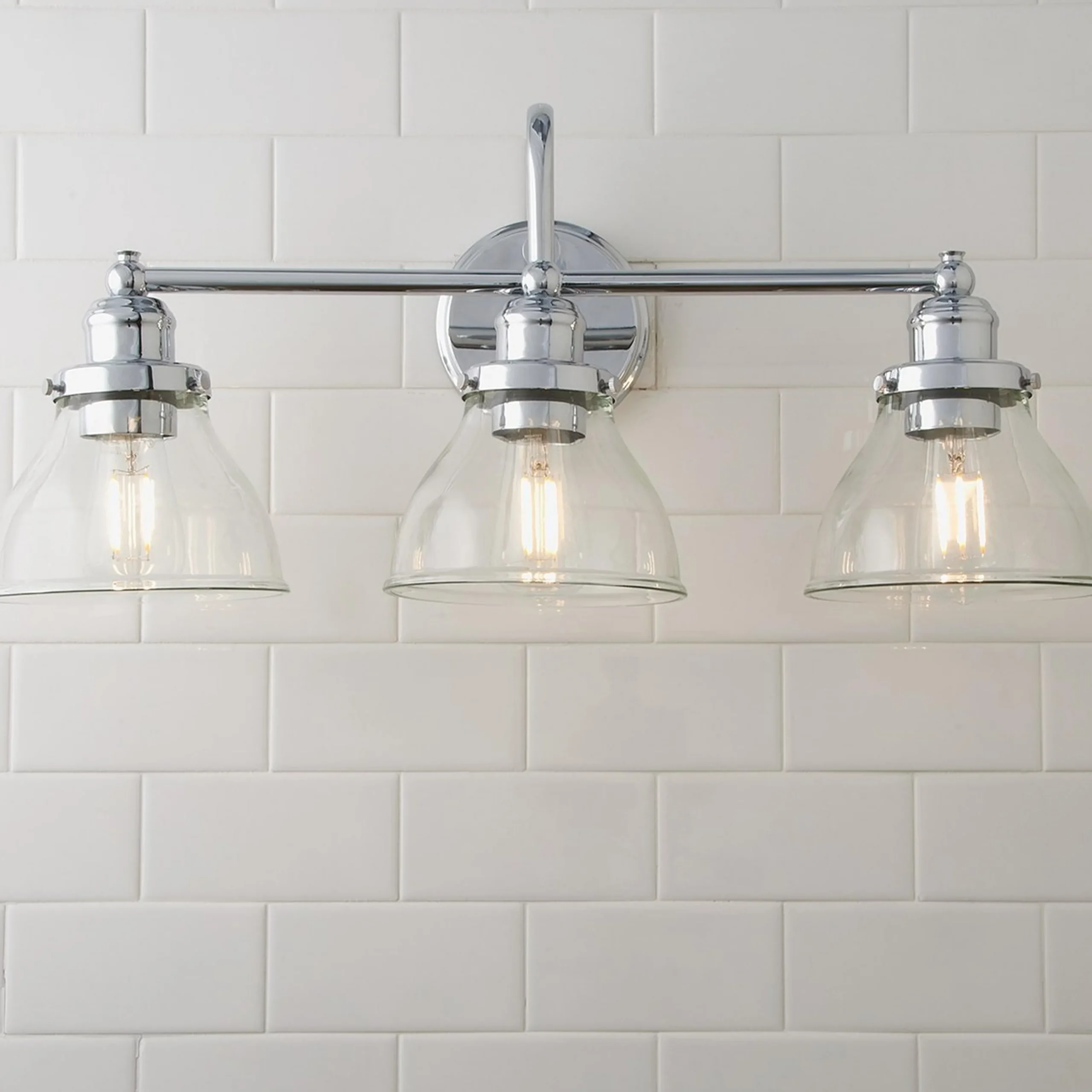 Montpelier Vanity Light - 3 Light - Clear