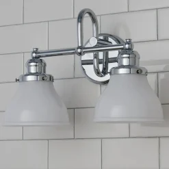 Montpelier Vanity Light - 2 Light - Milk
