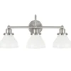 Montpelier Vanity Light - 3 Light - Milk