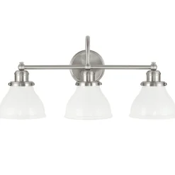 Montpelier Vanity Light - 3 Light - Milk