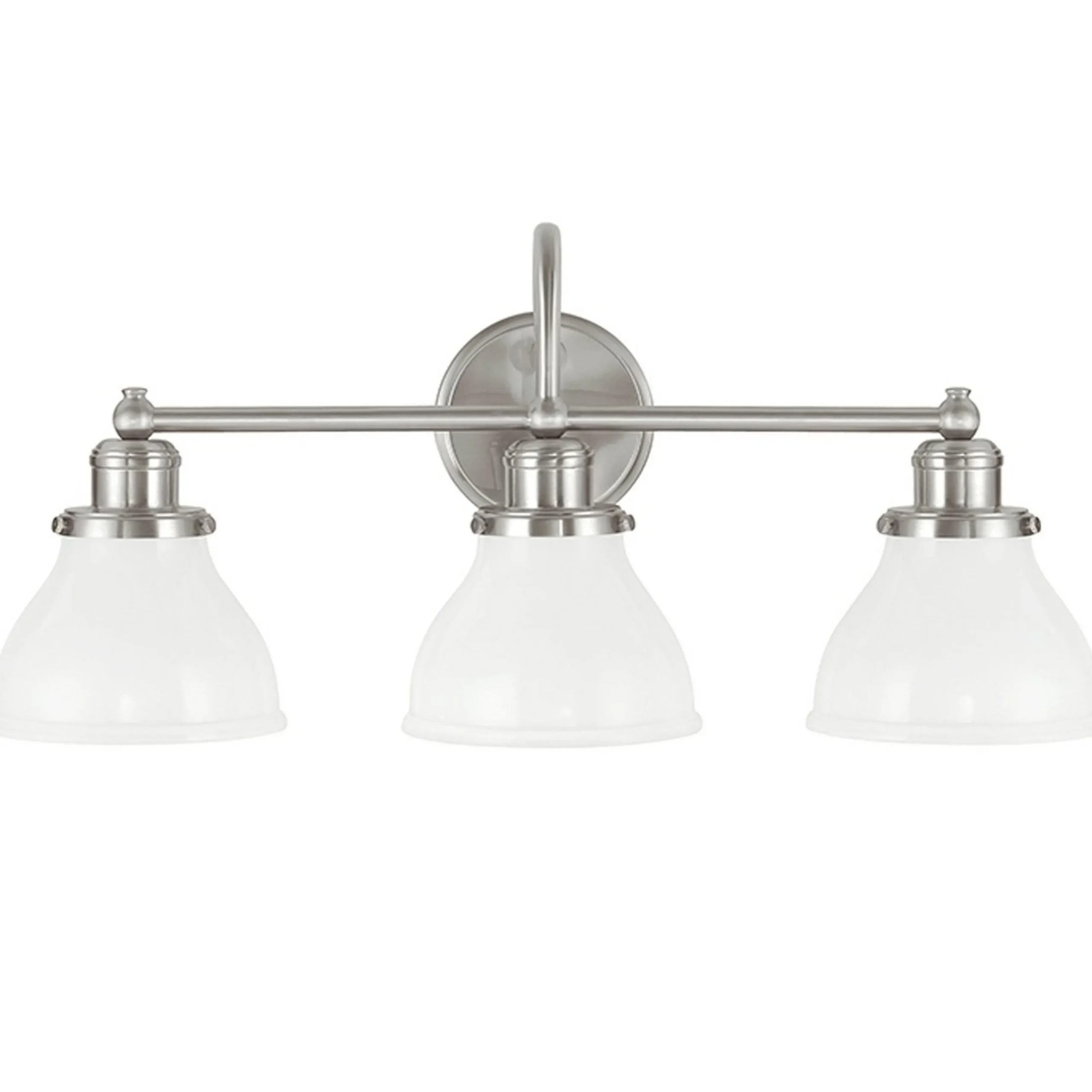 Montpelier Vanity Light - 3 Light - Milk