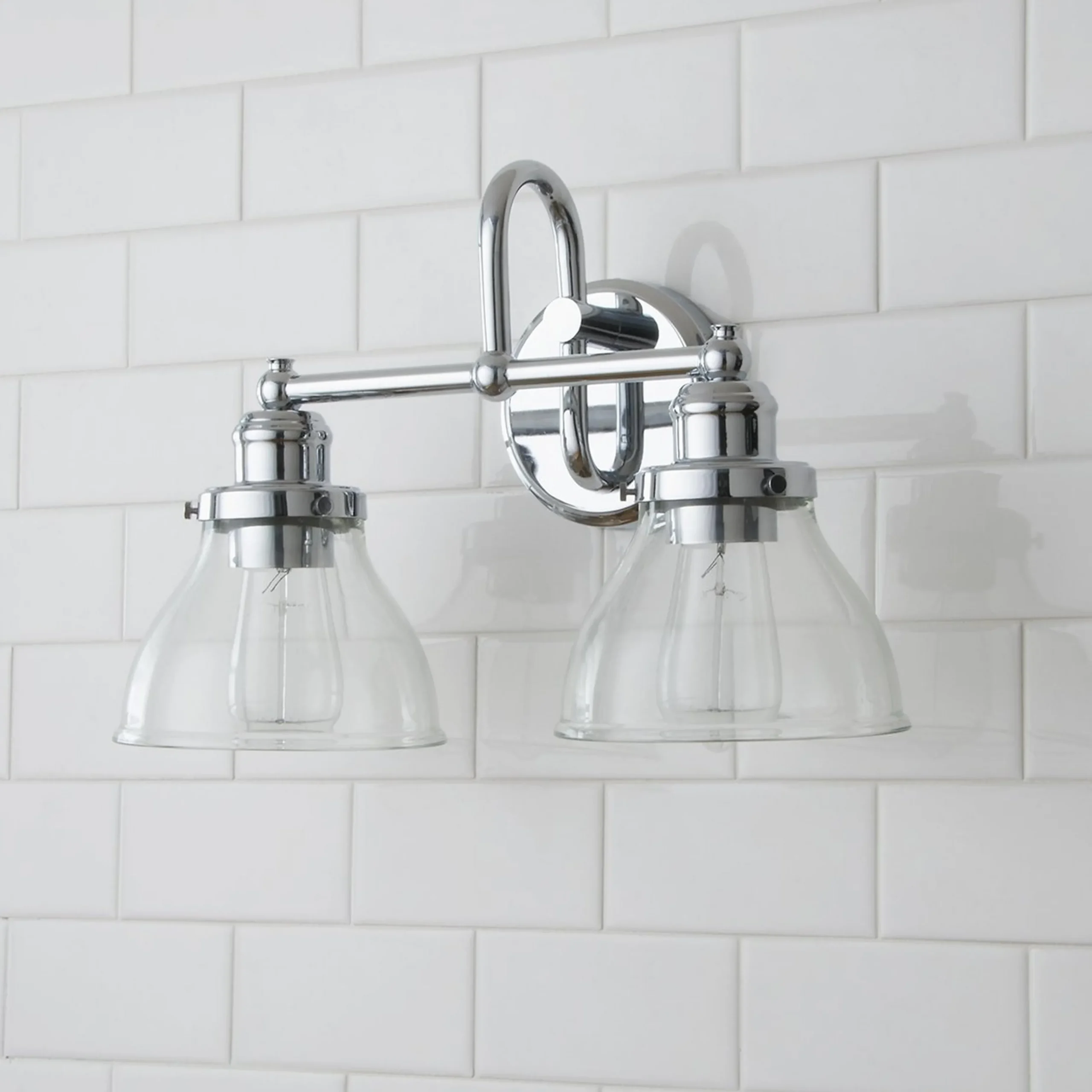Montpelier Vanity Light - 2 Light - Clear