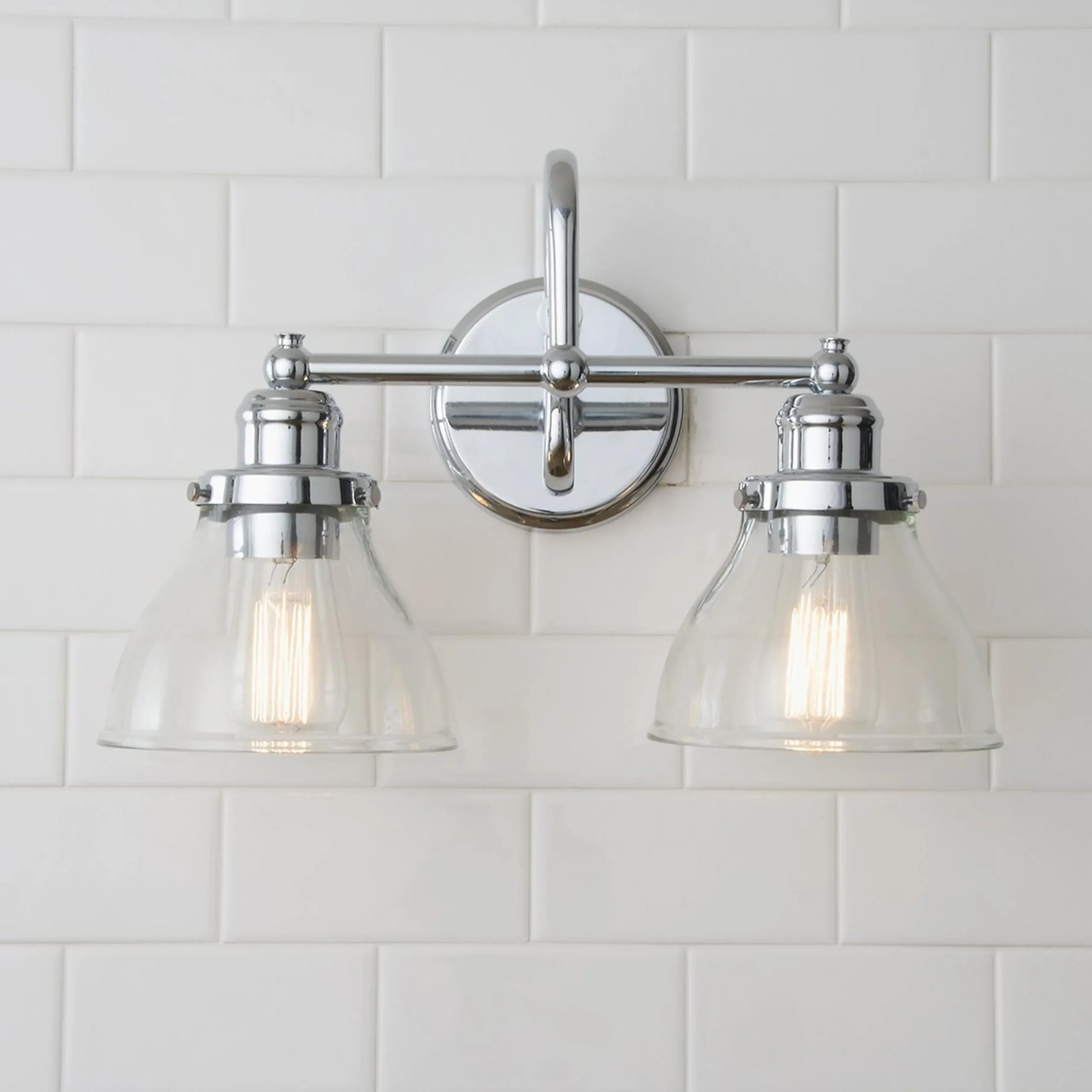 Montpelier Vanity Light - 2 Light - Clear