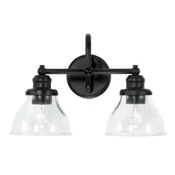 Montpelier Vanity Light - 2 Light - Clear
