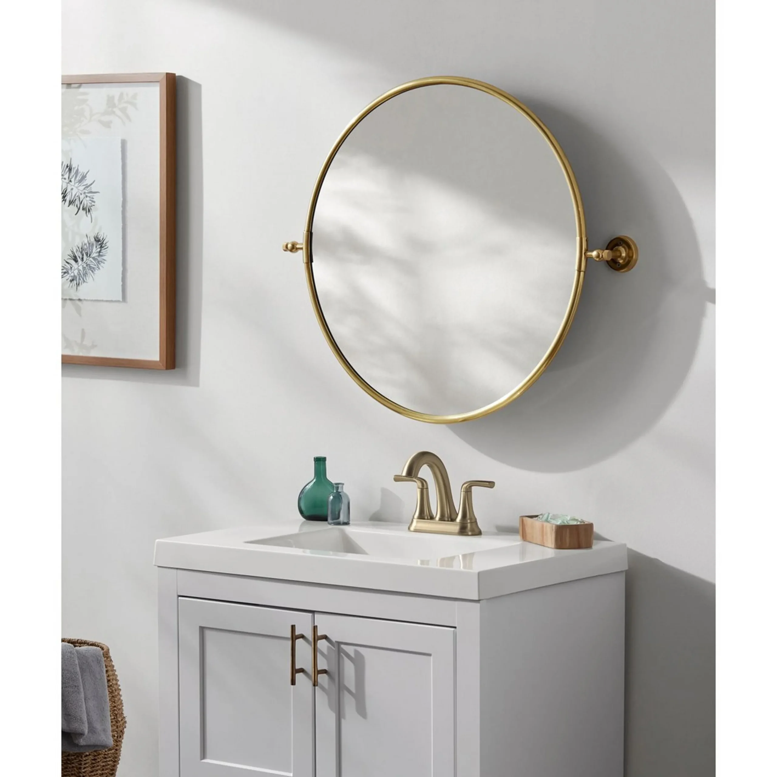 Mooreland Round Tilt Mirror