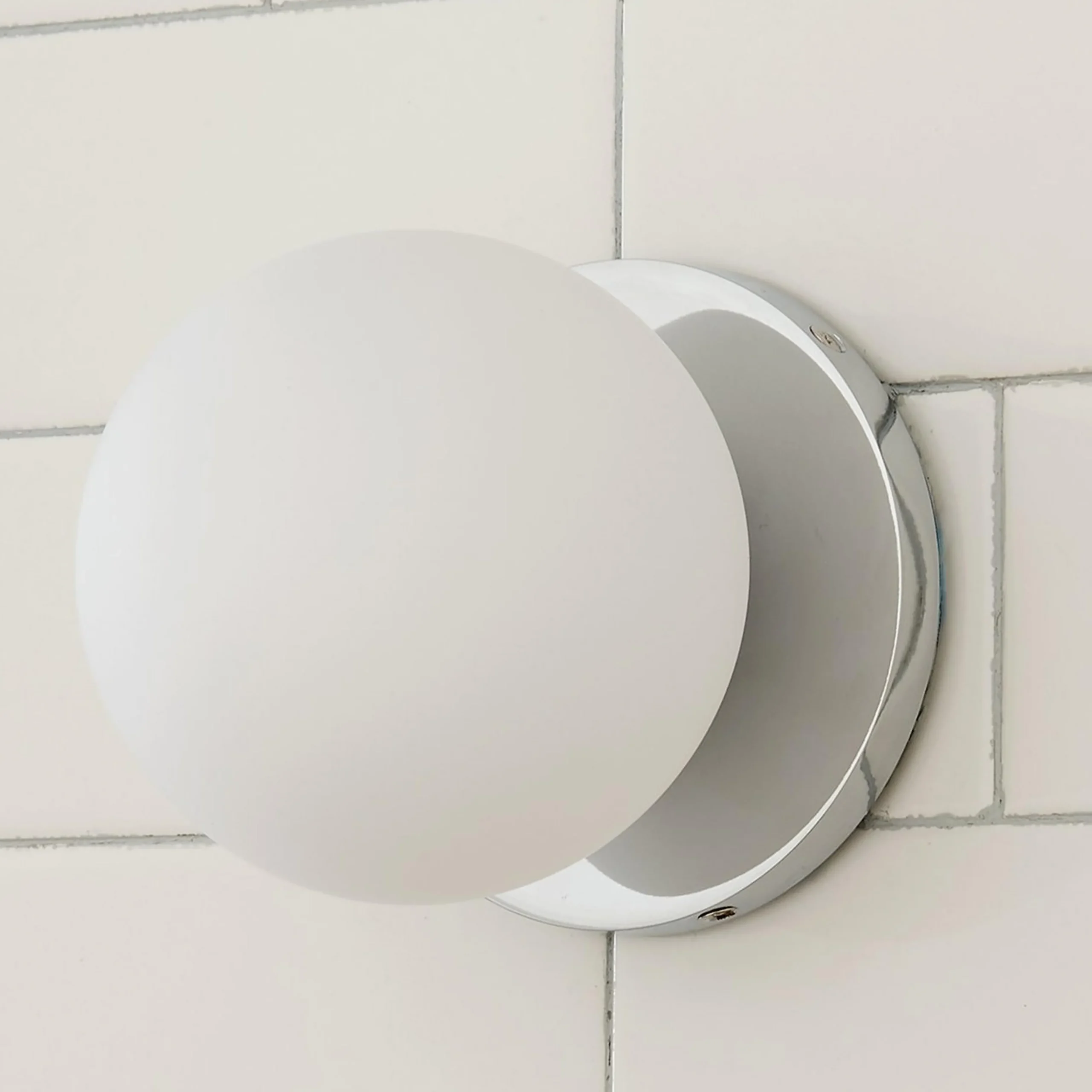 Mounted Globe Ring Bath Sconce - 1 Light