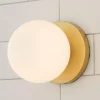 Mounted Globe Ring Bath Sconce - 1 Light