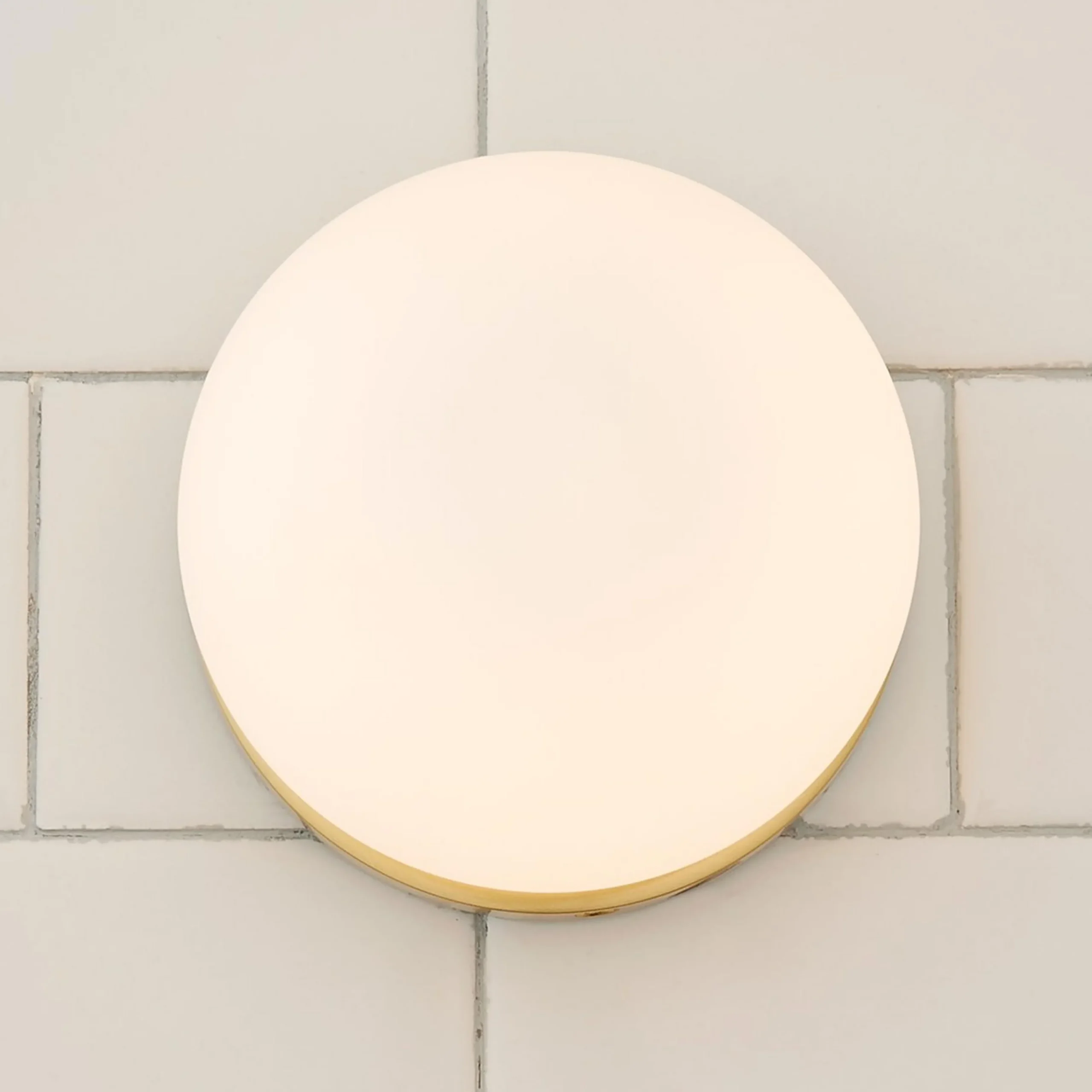 Mounted Globe Ring Bath Sconce - 1 Light