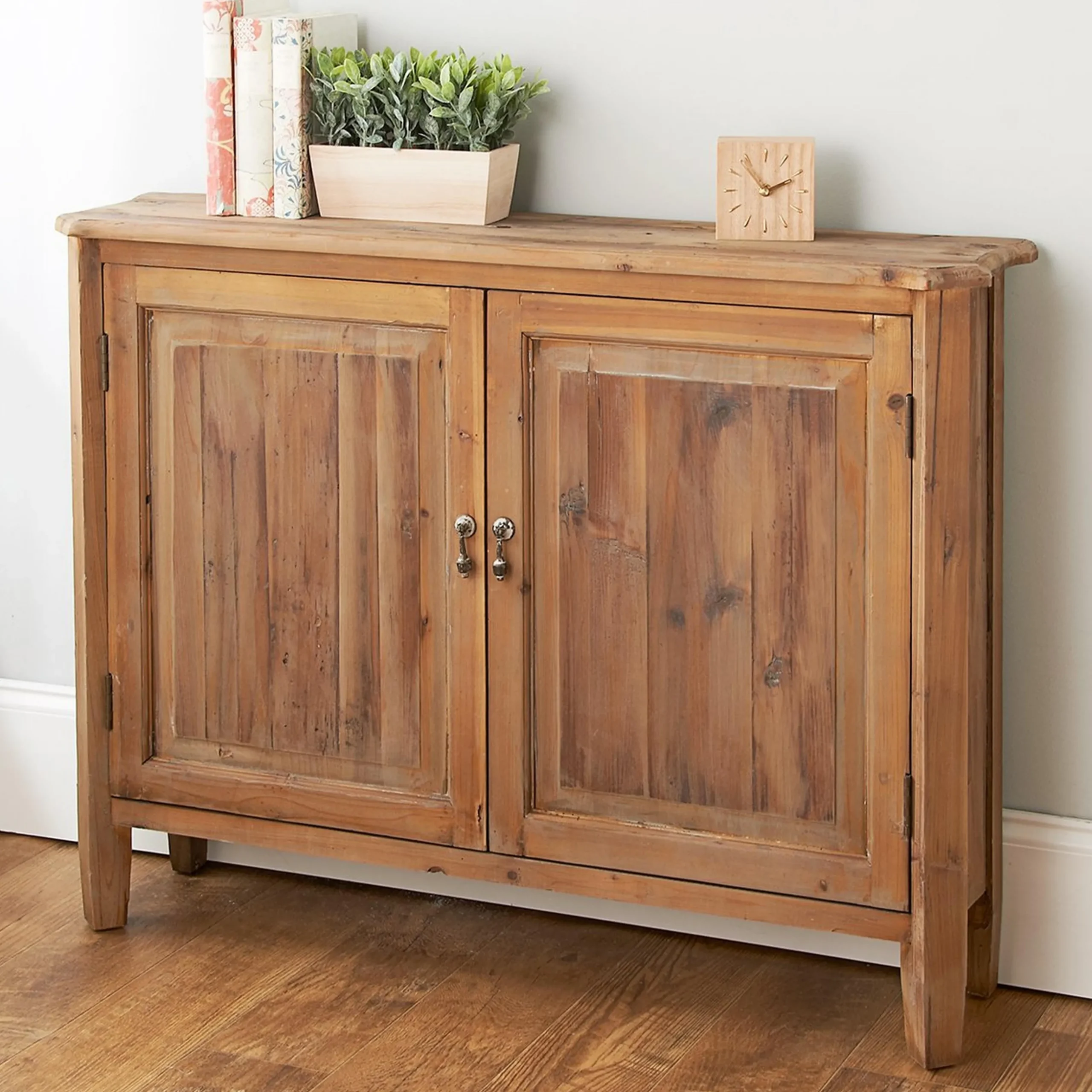 Narrow Reclaimed Wood Cabinet