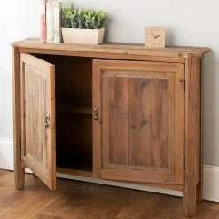 Narrow Reclaimed Wood Cabinet