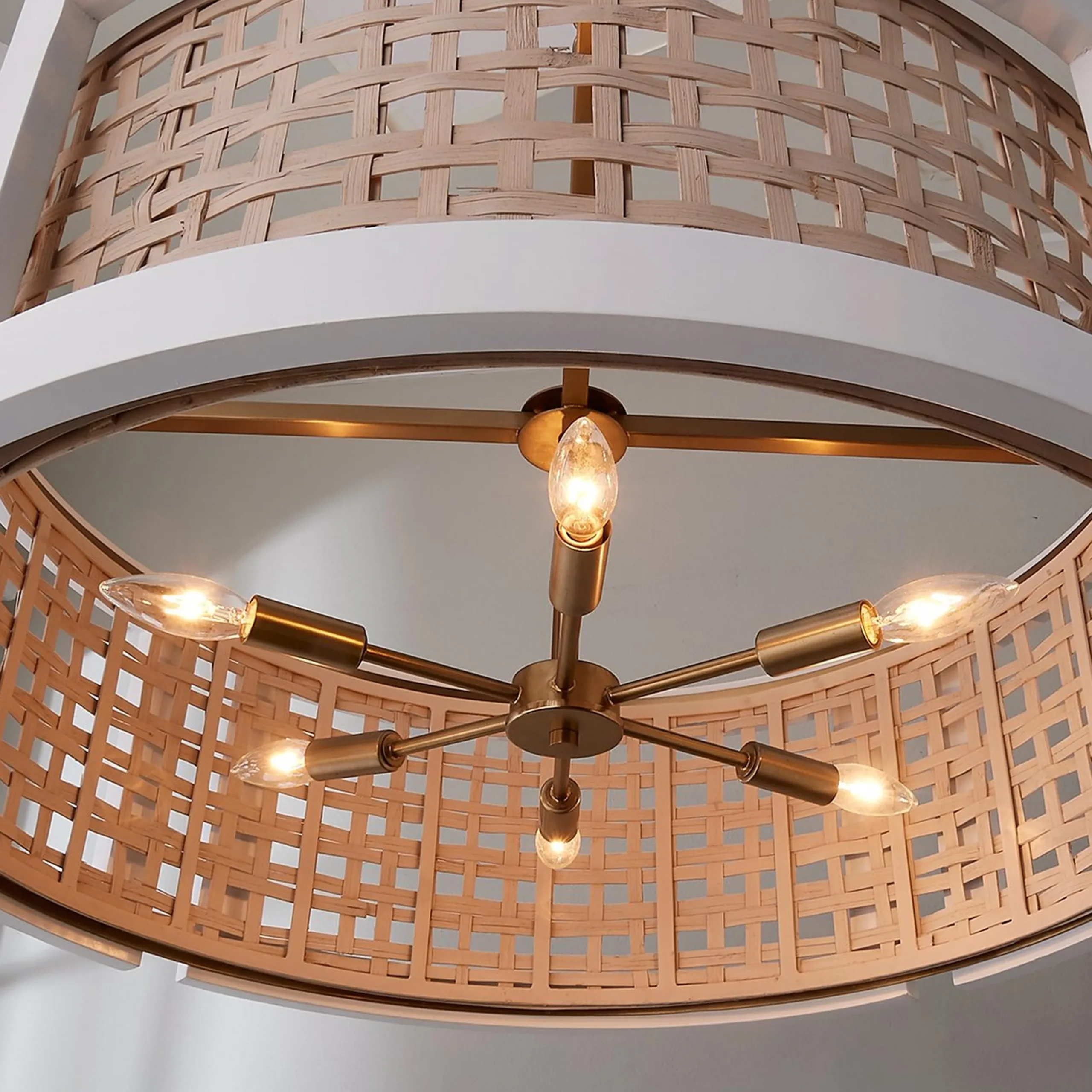 Natural Navarro Chandelier