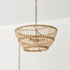 Natural Rowan Convertible Semi-Flush Ceiling Light