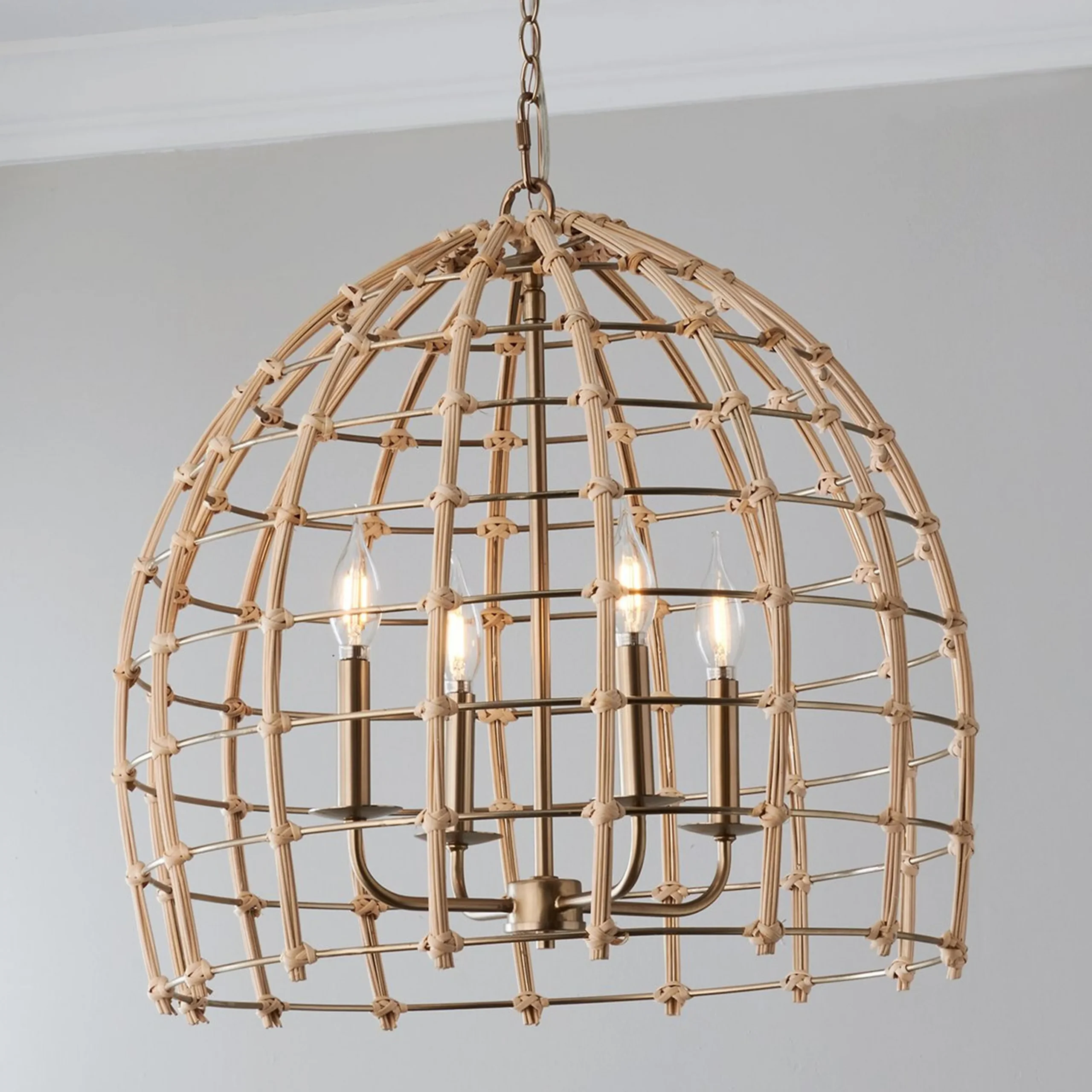 Natural Rowan Lantern
