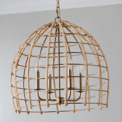 Natural Rowan Lantern