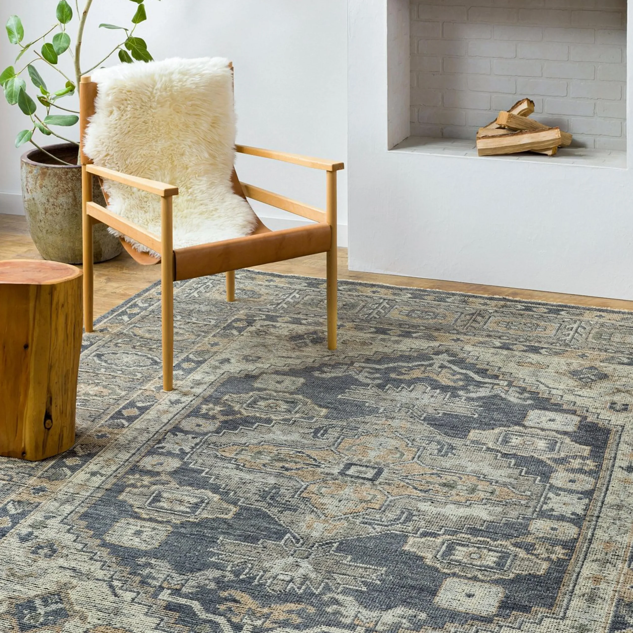 Natural Sheepskin Rug