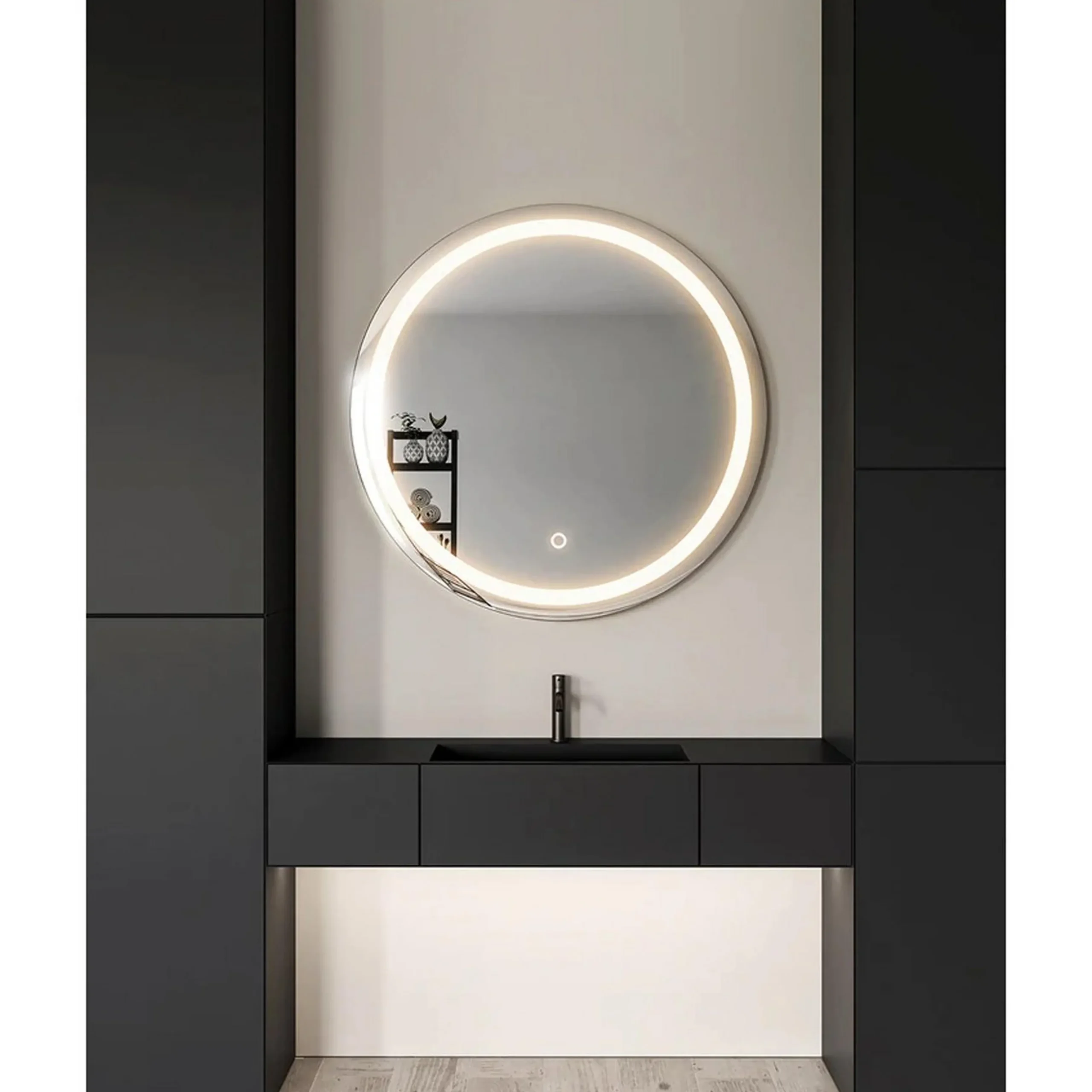 Nephele LED Vanity Mirror - 40" Round