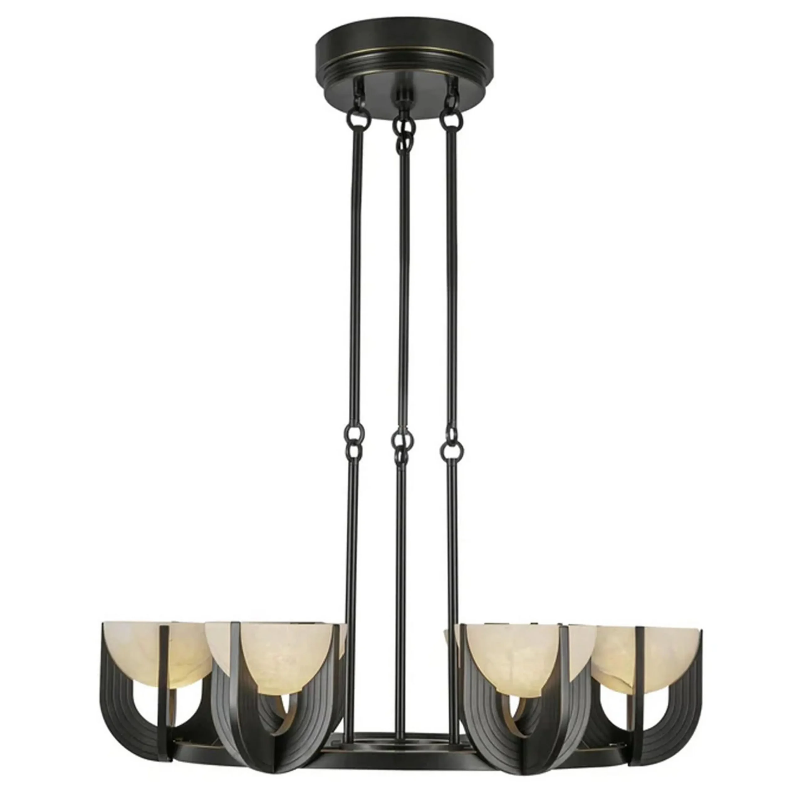 Nete Alabaster LED Chandelier - Large