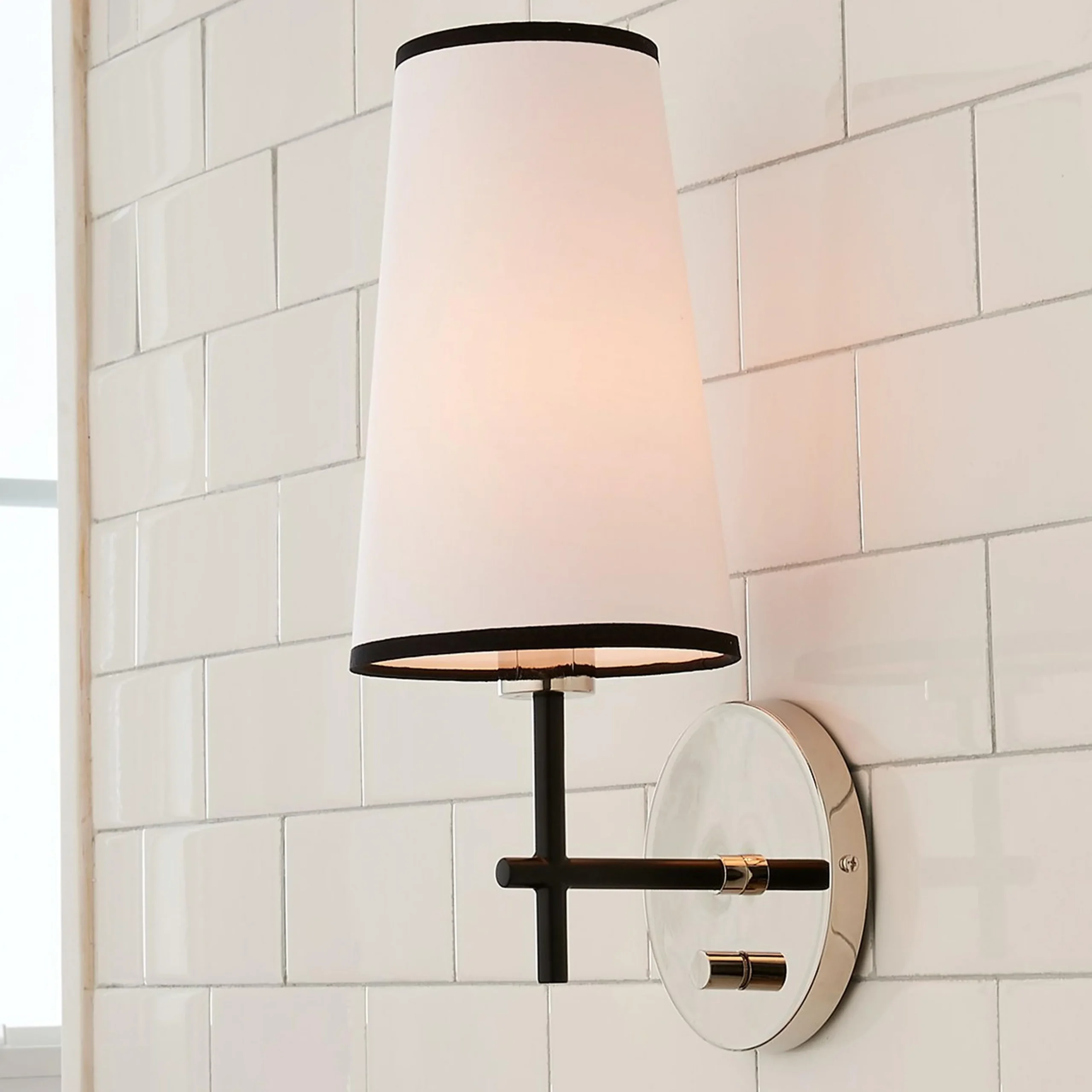 Noah Shaded Bath Sconce