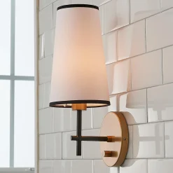 Noah Shaded Bath Sconce