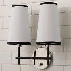 Noah Shaded Vanity Light - 2 Light