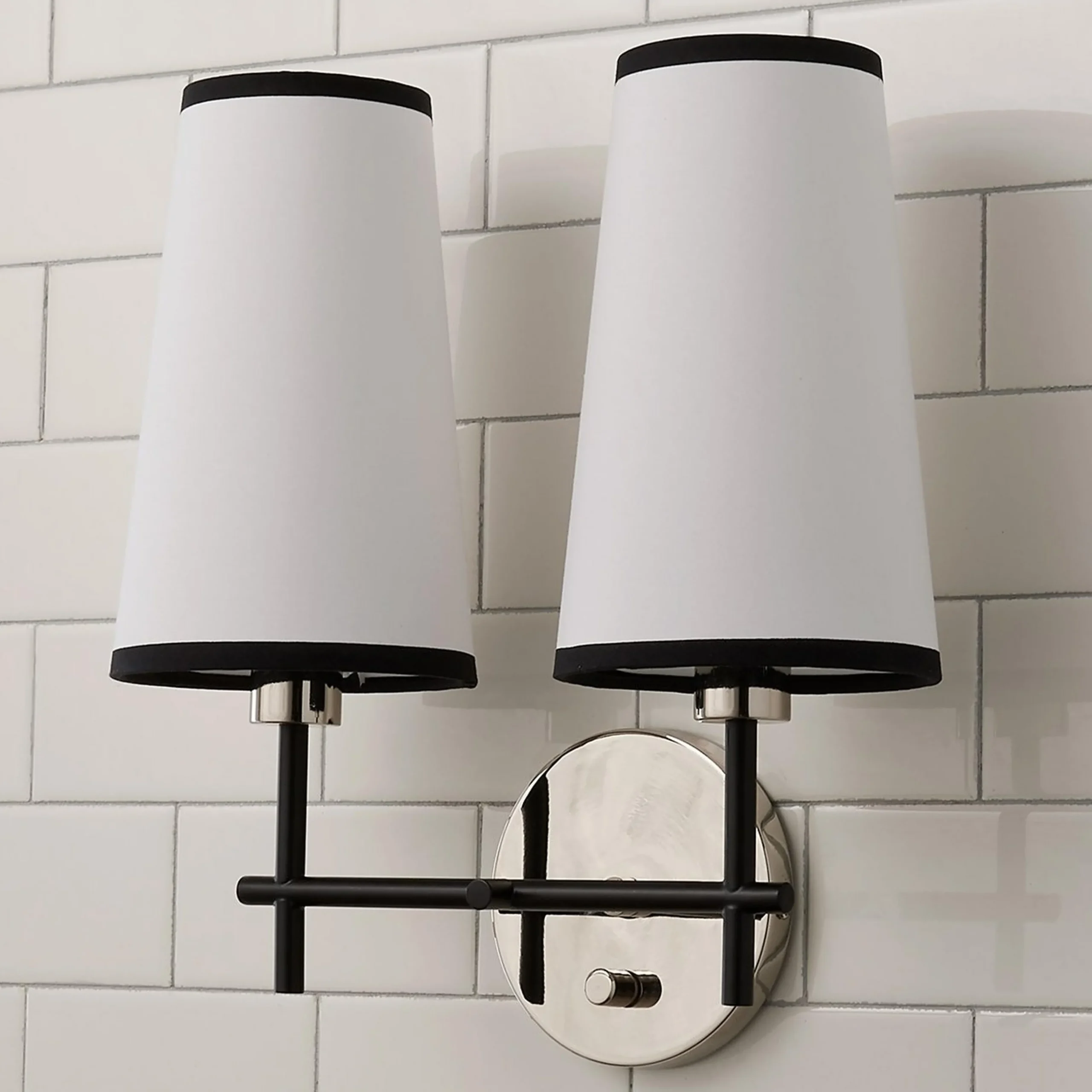 Noah Shaded Vanity Light - 2 Light
