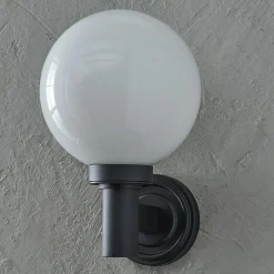 Norwich Opal Glass Outdoor Sconce