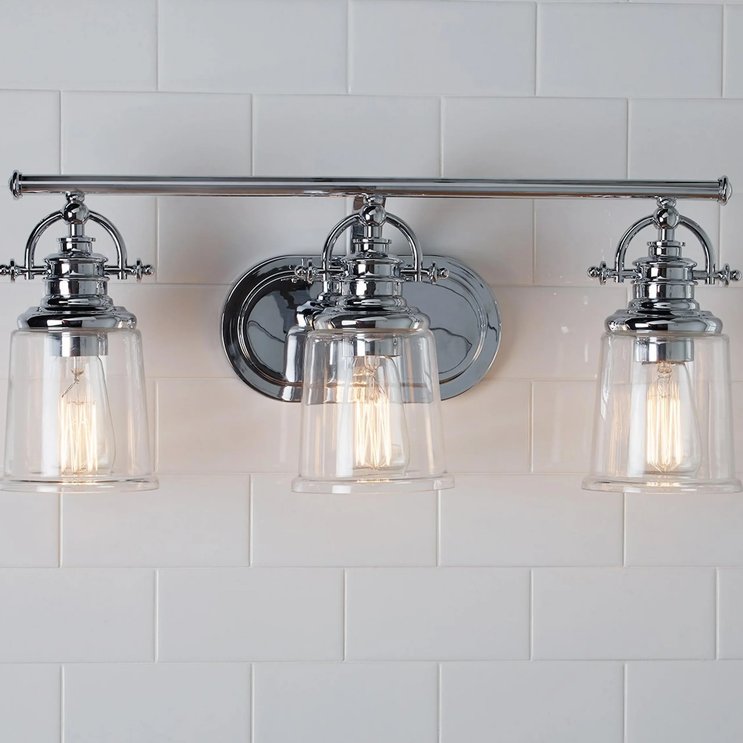 Nostalgic Flair Vanity Light - 3 Light