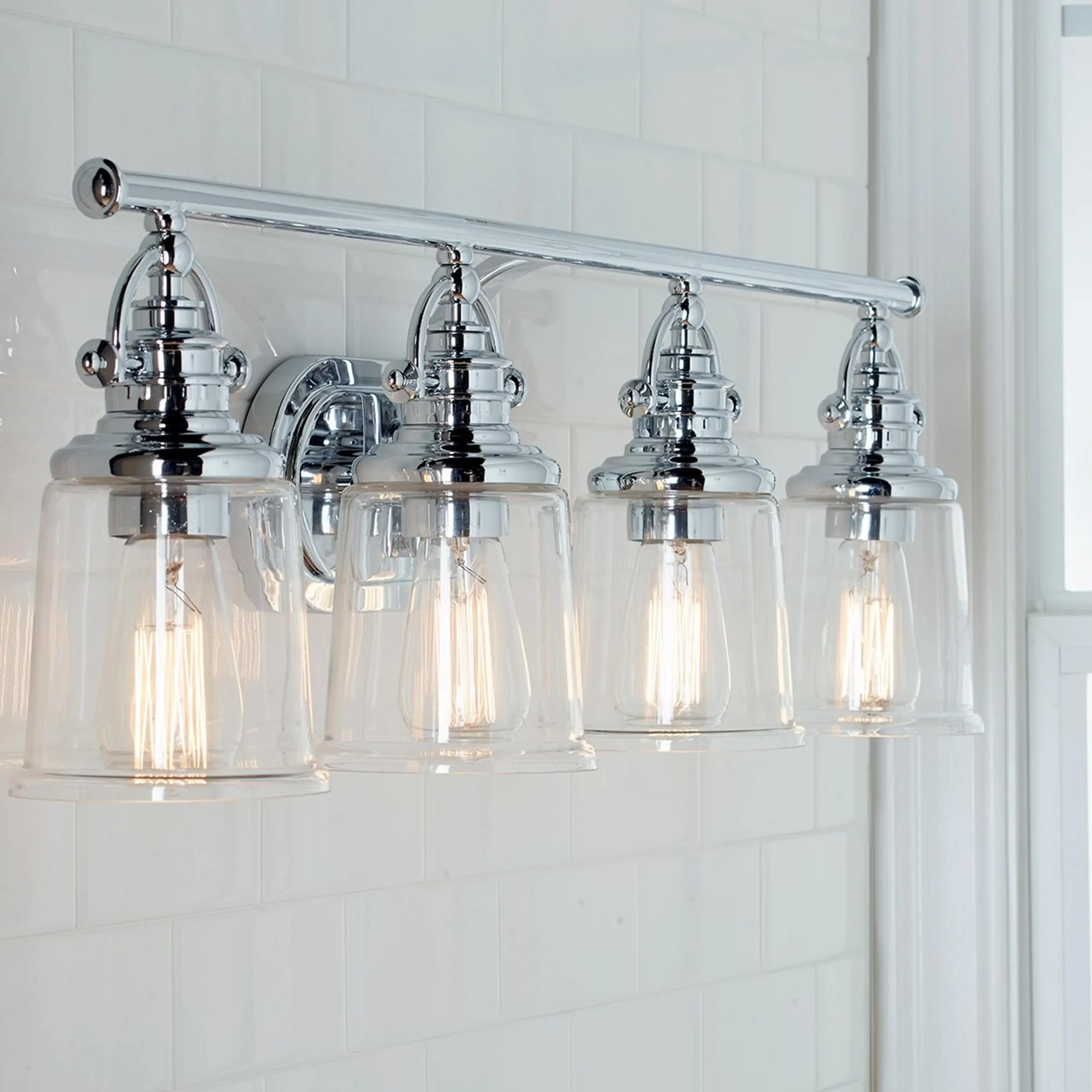 Nostalgic Flair Vanity Light - 4 Light