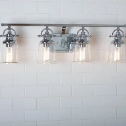 Nostalgic Flair Vanity Light - 4 Light
