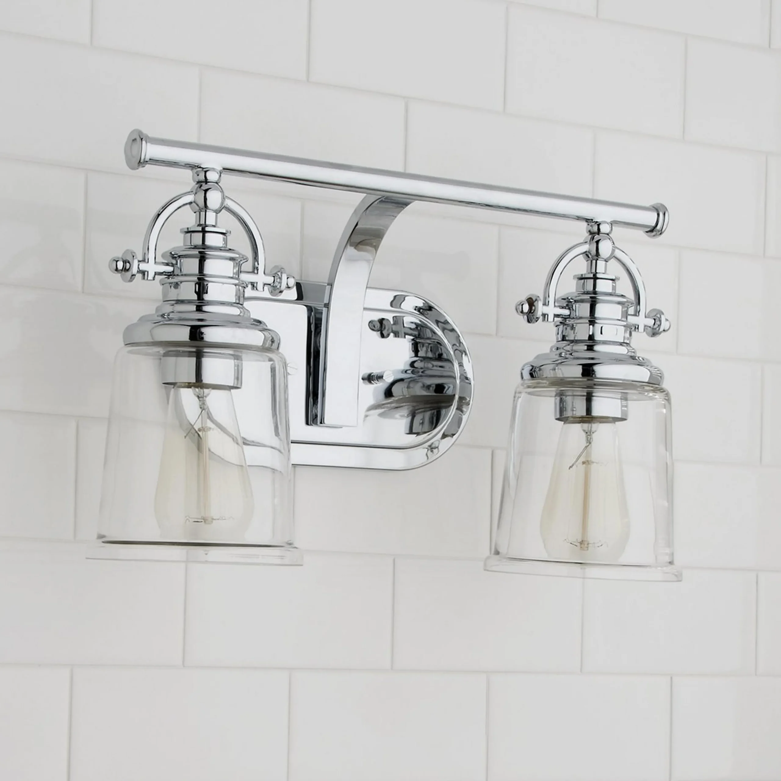 Nostalgic Flair Vanity Light - 2 Light