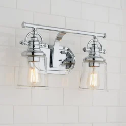 Nostalgic Flair Vanity Light - 2 Light
