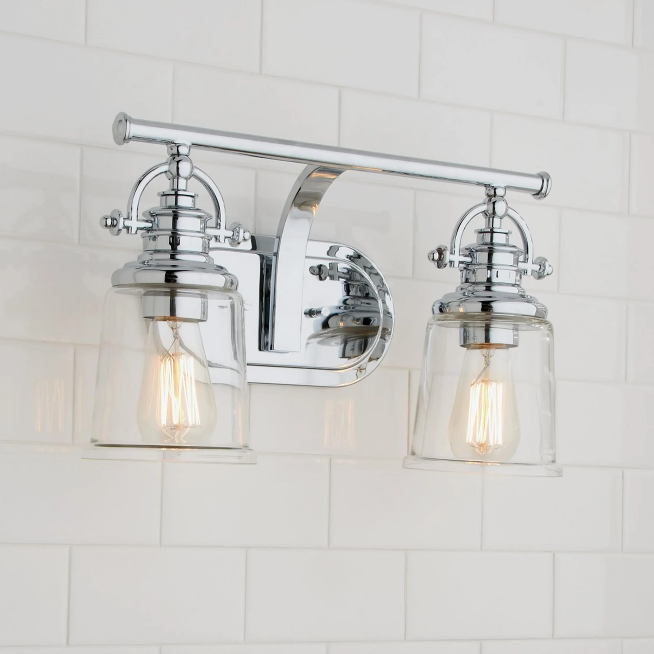 Nostalgic Flair Vanity Light - 2 Light