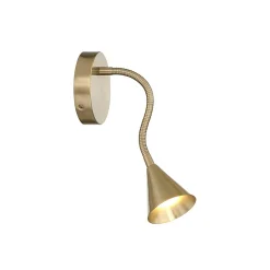 Nubia LED Gooseneck Swing Arm Sconce