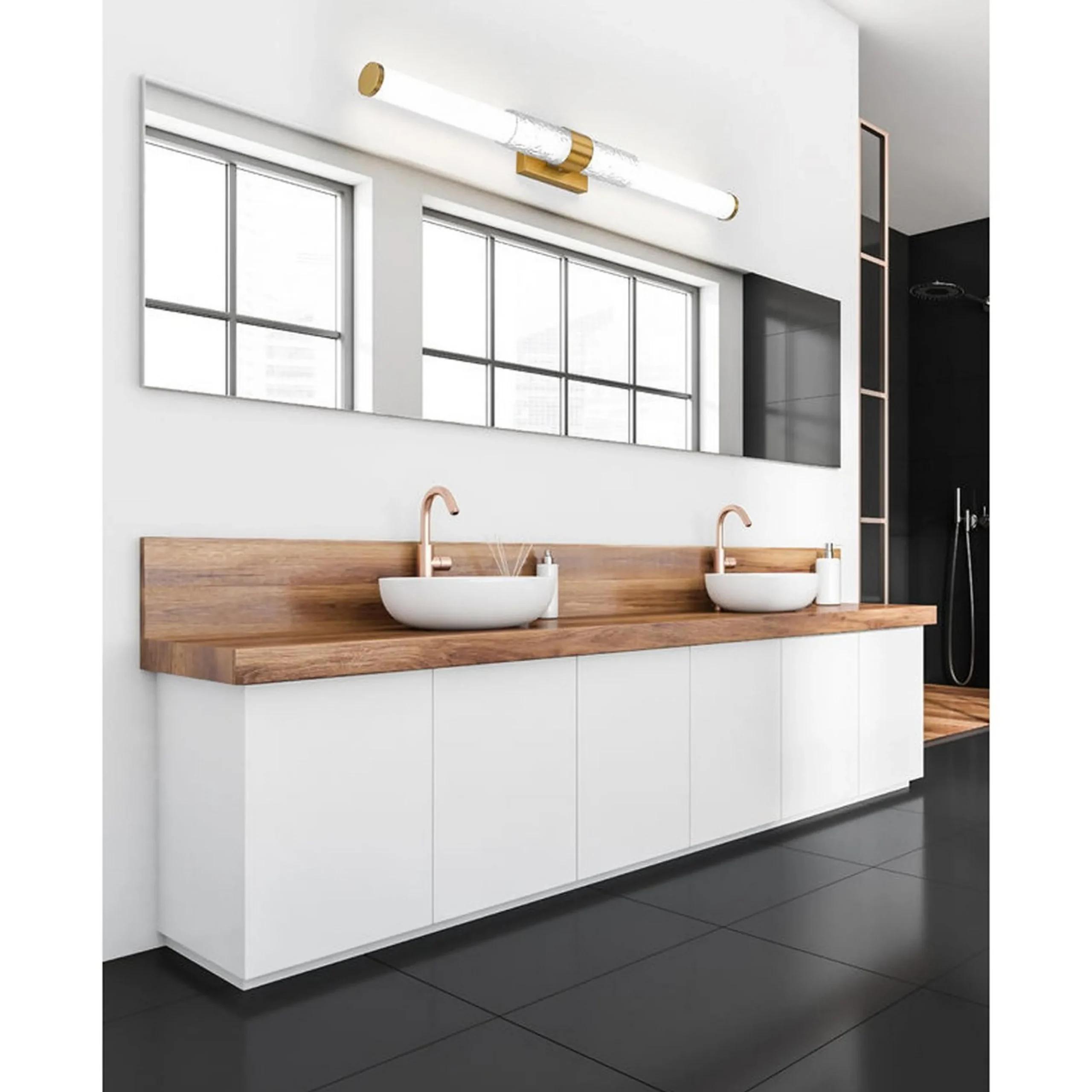 Nycteus LED Vanity Light - 40"