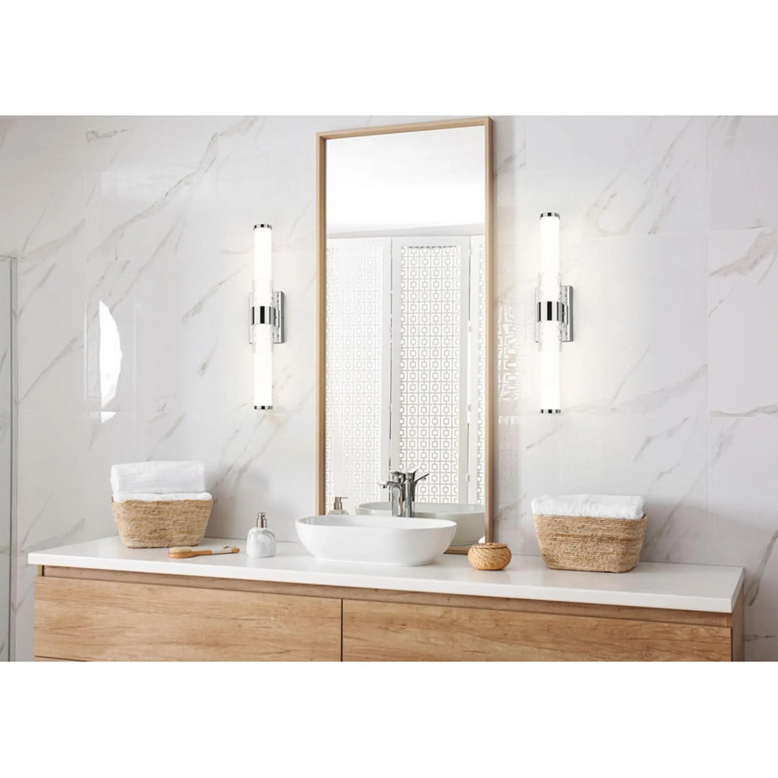 Nycteus LED Vanity Light - 25"