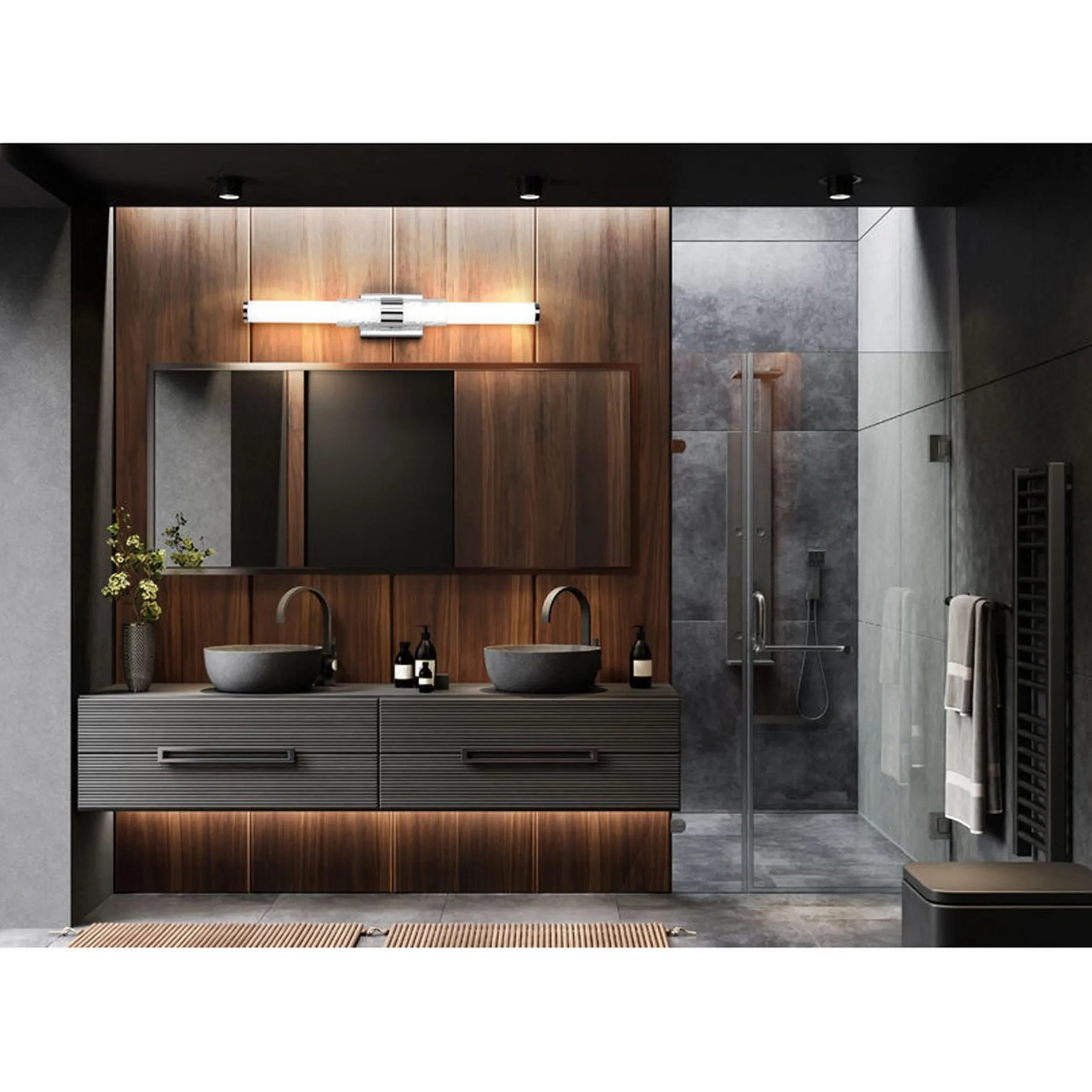 Nycteus LED Vanity Light - 32"