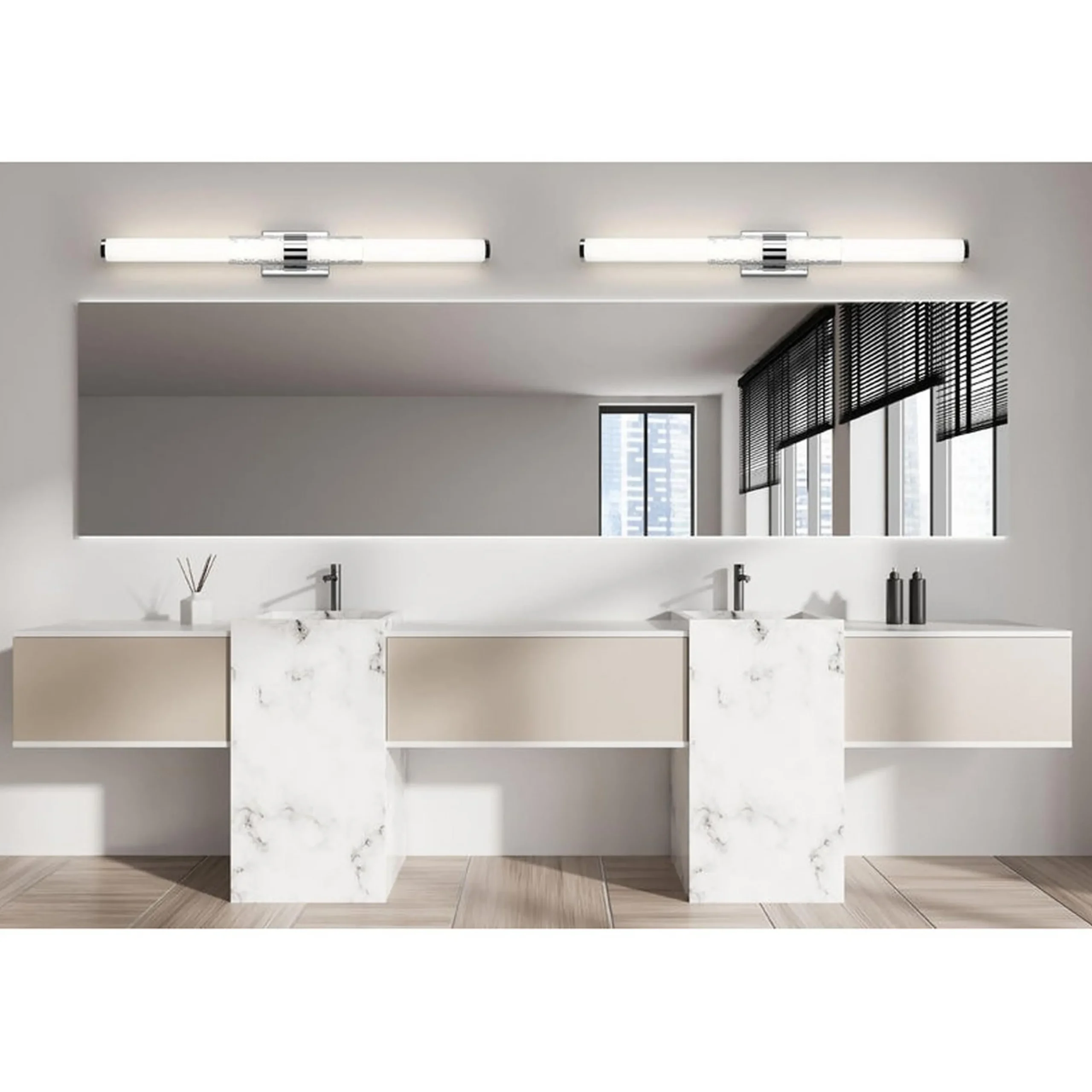 Nycteus LED Vanity Light - 40"